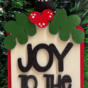 Joy to the World Christmas Ornament